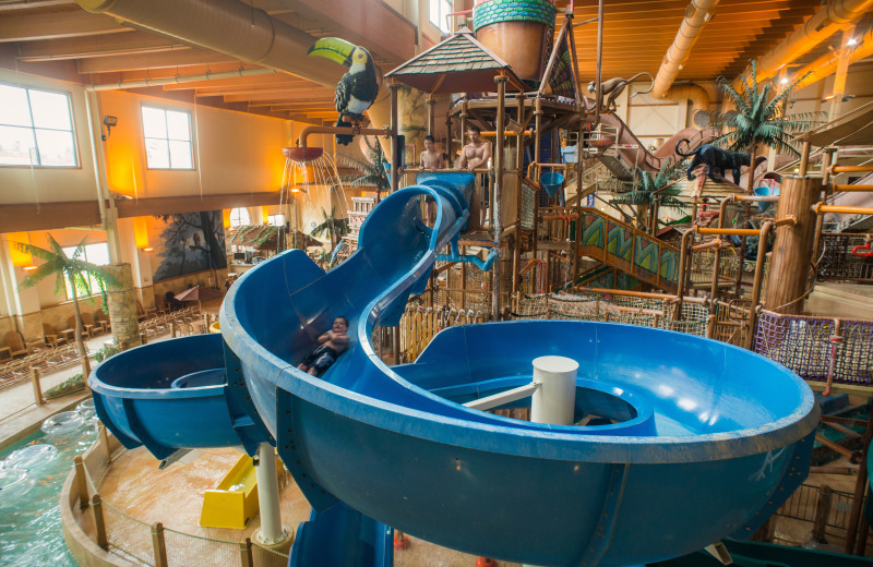 Indoor water park at Chula Vista Resort.
