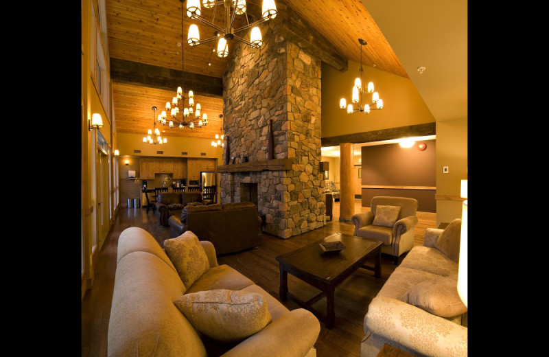Lobby at RockRidge Canyon Camp & Conference Center.