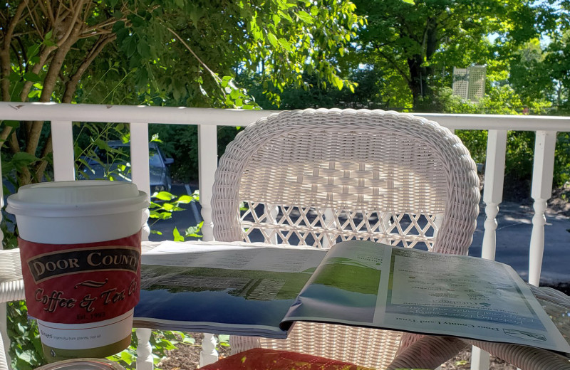 Patio at High Point Inn.