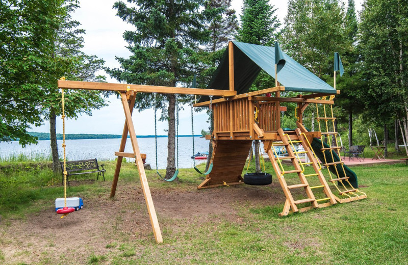 Playground at Skyport Lodge.