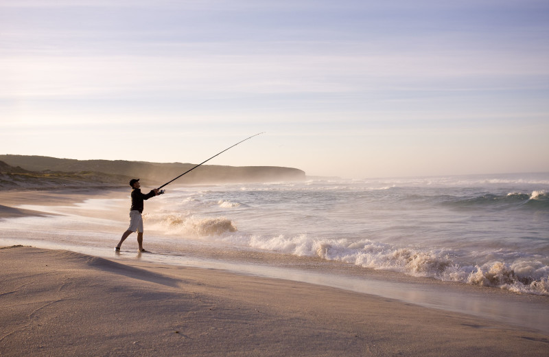 Fishing at Alouette Beach Resort.