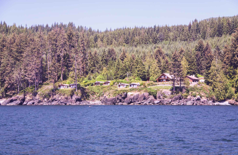 Exterior view of Fossil Bay Resort.