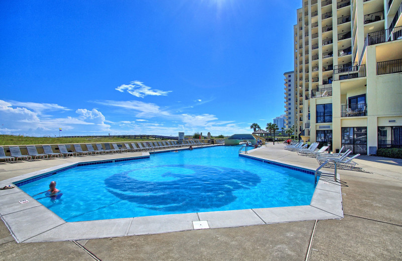 Rental pool at Gulf Coast Beach Getaways.