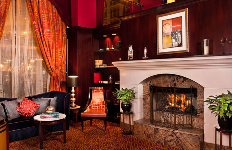 Lobby view at Hotel Burnham.