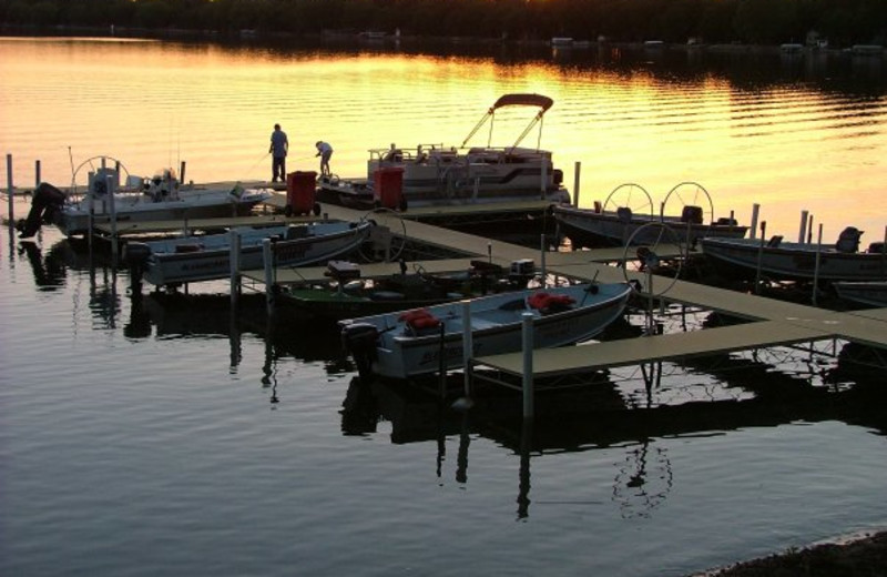 Dock at Fisherman Village Resort.