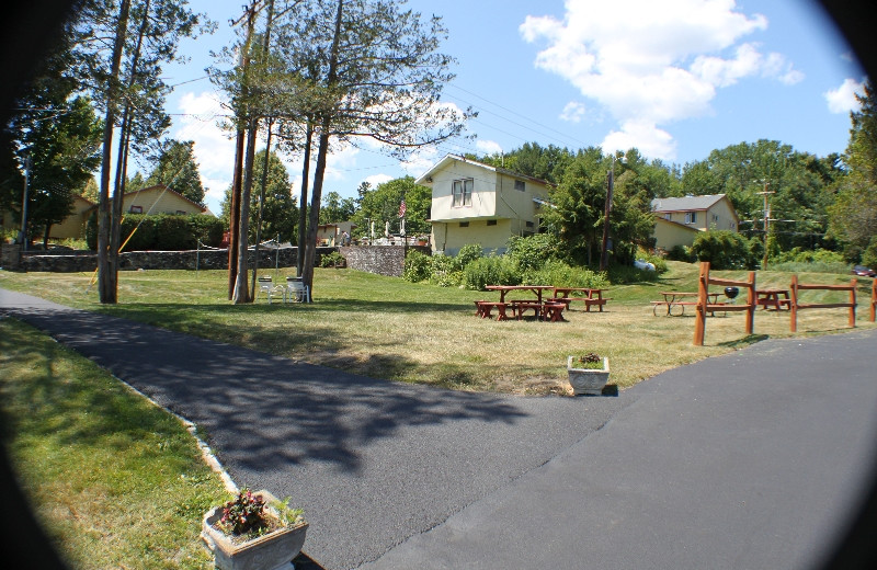 Grounds at Capri Village Resort.