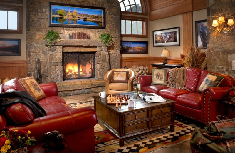 Lobby at Wyoming Inn of Jackson Hole.