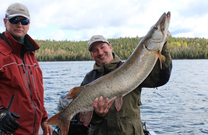 Big Catch at Andy Myers Lodge