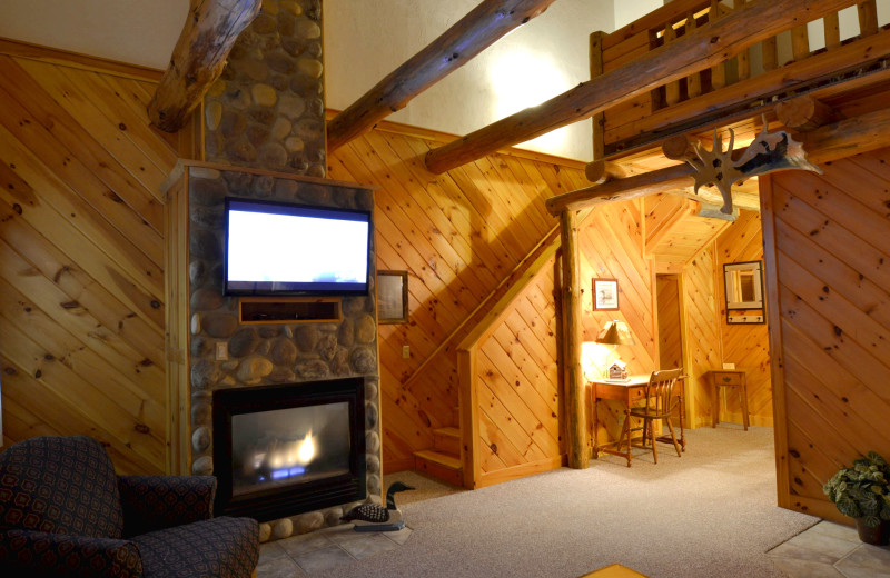 Guest room at The New England Inn & Lodge.