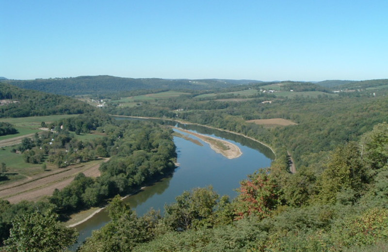 Susquehanna River Near The Wyalusing Hotel