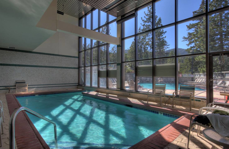 Indoor pool at The Ridge Resorts.