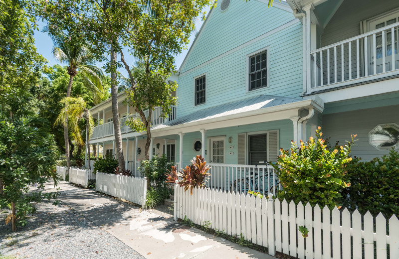 Rental exterior at Key West Vacation Rentals.