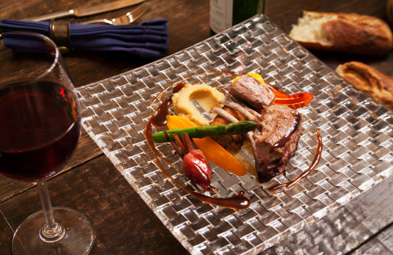 Dining at Fairmont Le Manoir Richelieu.