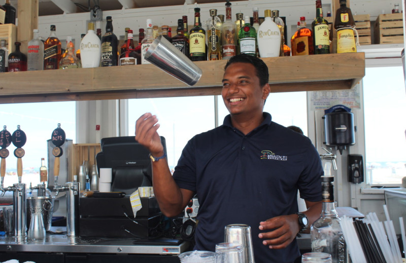 Beach bar near Icona Cape May.