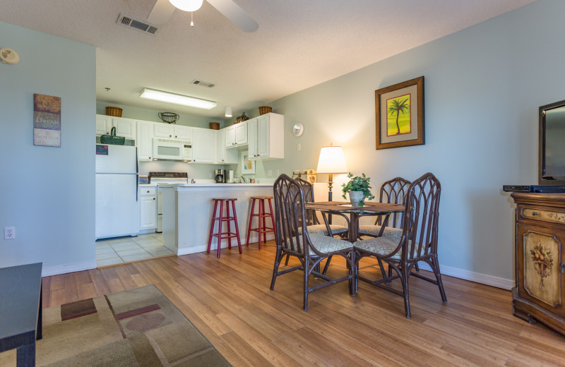 Rental kitchen at Grand Caribbean Resort.
