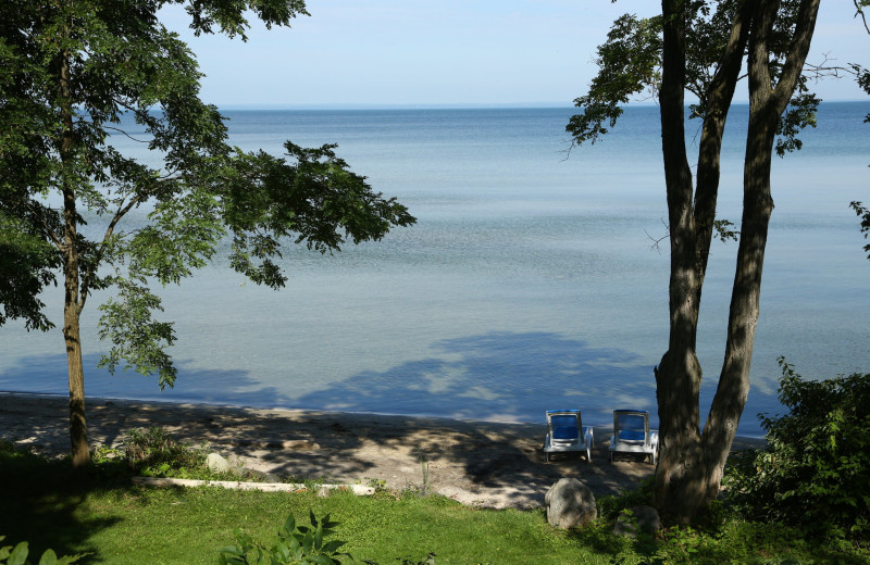 Beach at The Briars.