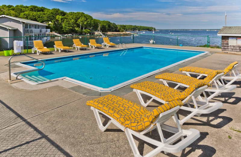 Outdoor pool at The Smugglers Cove Inn.