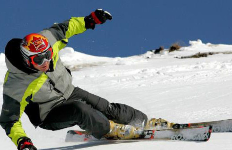 Skiing at Paintbox Lodge 