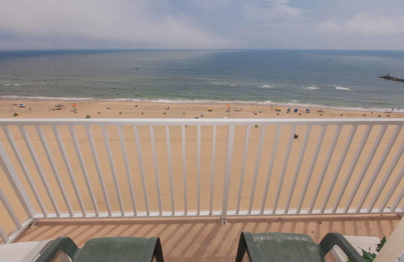 Rental balcony at Atkinson Realty.