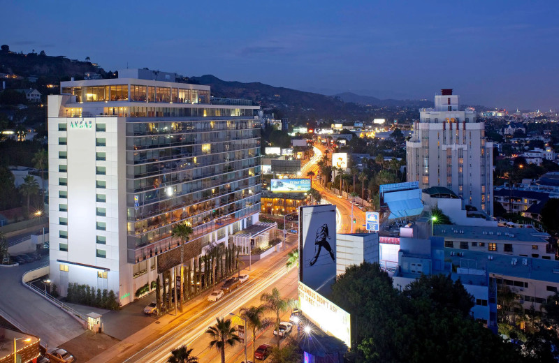 Exterior view of Andaz West Hollywood.