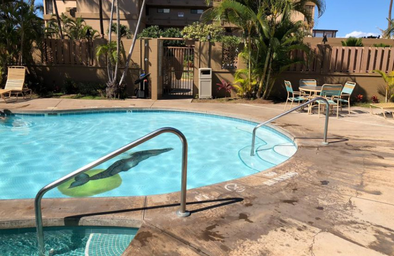 Rental pool at Vacasa Maui.