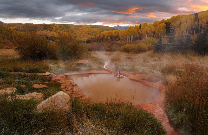 Hot springs at Dunton Hot Springs.