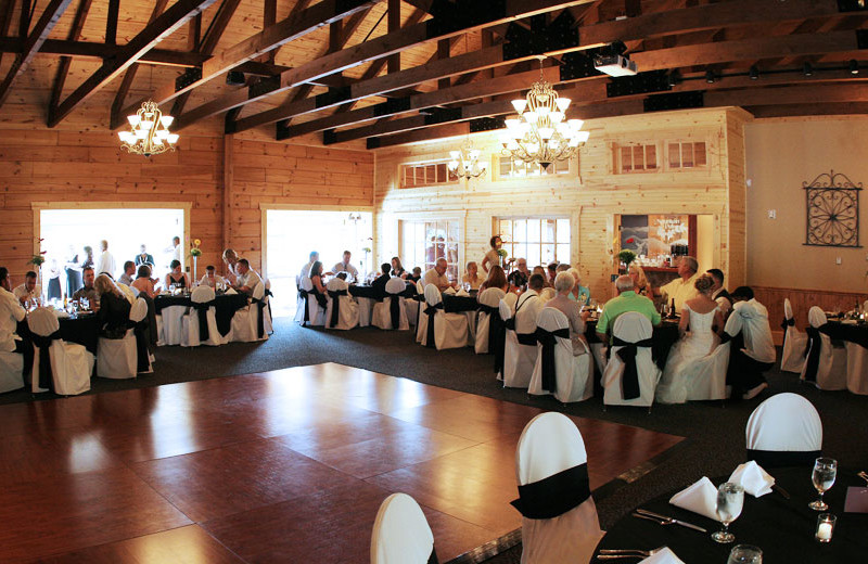 Dance floor at House Mountain Inn.