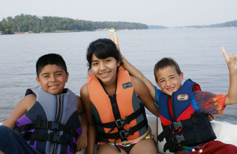 Boating at Malcolm Creek Resort & Marina.