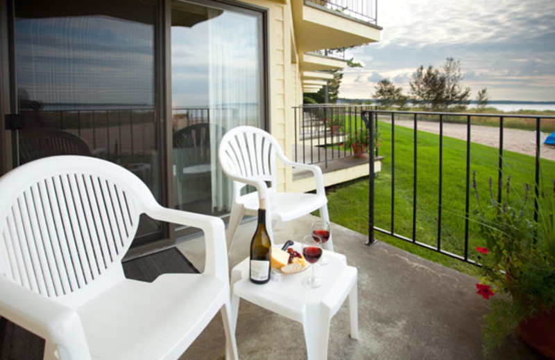 Deck view from Pointes North.