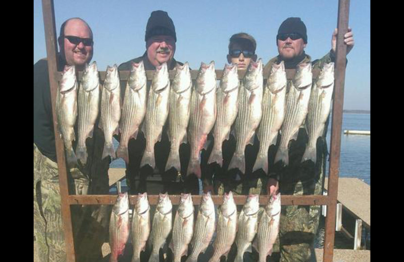 Fishing trips at Cliffview Resort.