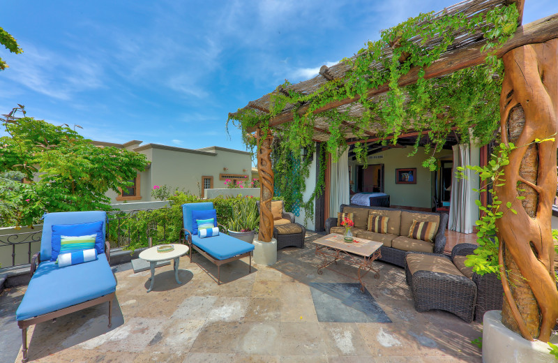 Patio at Casa Mar y Estrella.