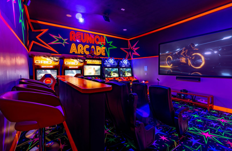 Rental arcade at Reunion Vacation Homes.