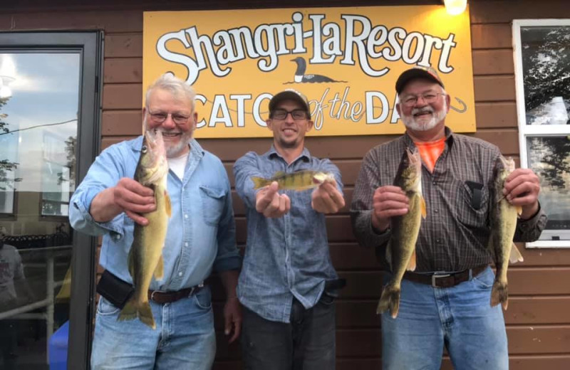 Fishing at Shangri-LA Resort.