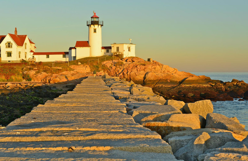 Lighthouse near Addison Choate.