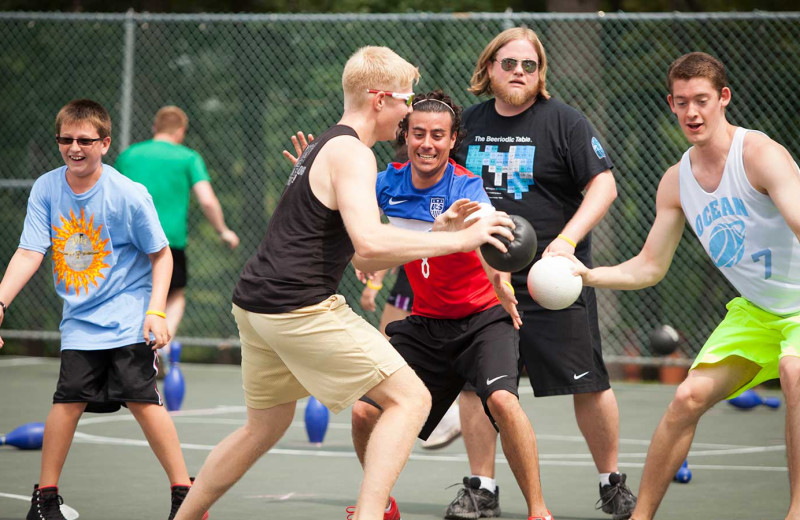 Games at Woodloch Resort.