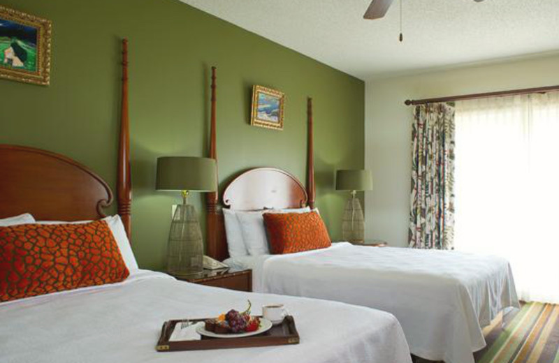 Guest room at Celebration Hotel.