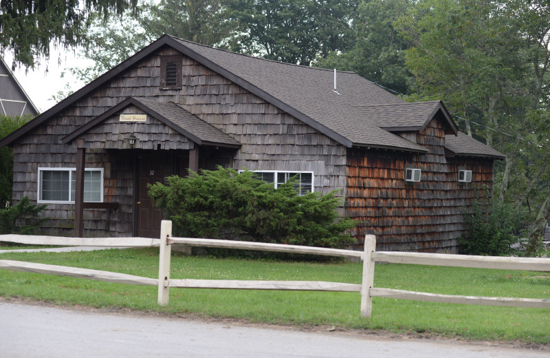 Exterior of a Cottage at Malibu Dude Ranch