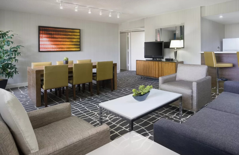 Guest room at Hyatt Regency Princeton.