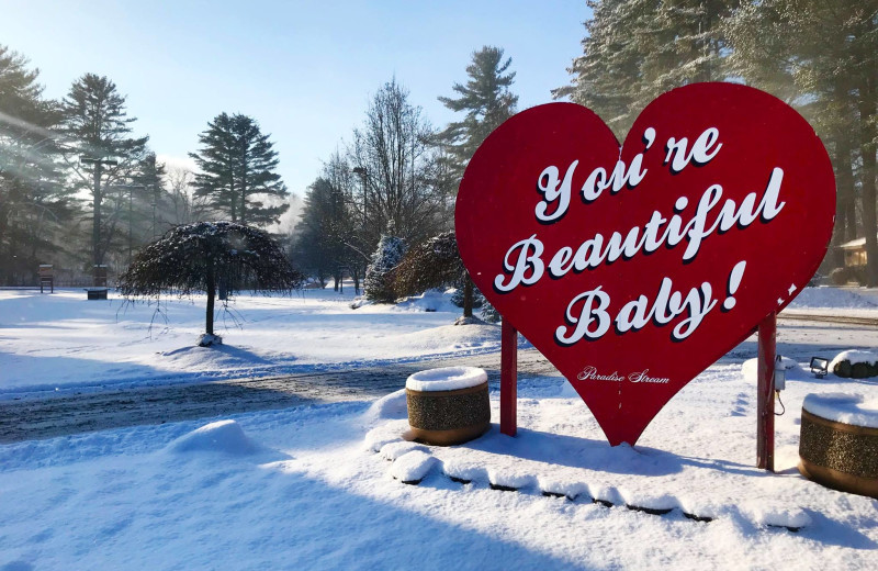 Winter at Cove Haven Entertainment Resorts.