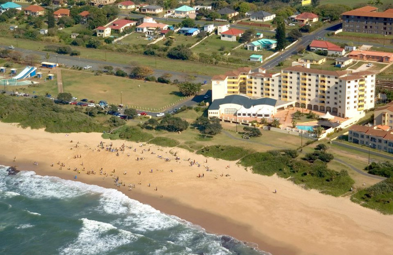 Aerial view of Kapenta Bay Resort.