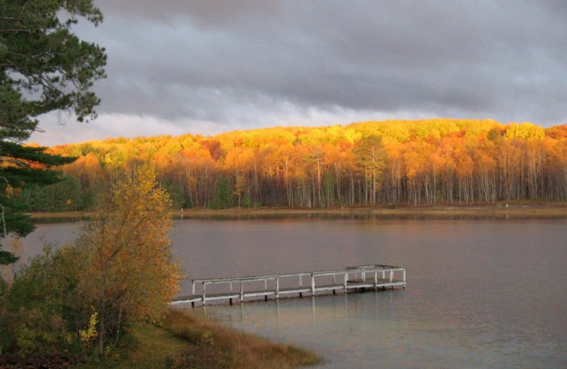 Beautiful Fall View at Fairway Inn