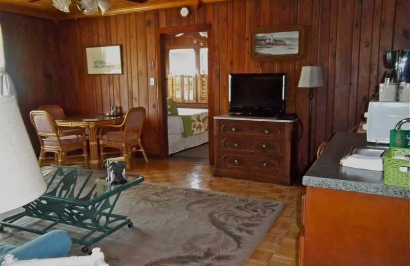 Guest Suite Interior at Amelia Oceanfront Bed & Breakfast