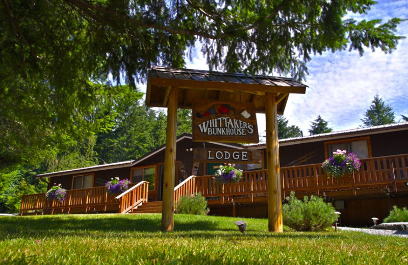 Exterior view of Whittaker's Bunkhouse.