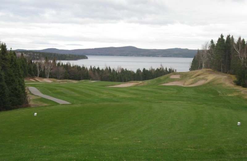 Golf course at Terra Nova Park Lodge and Golf Course.