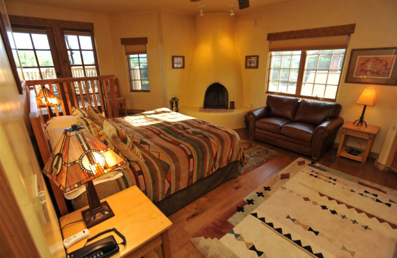 Anasazi Penthouse Suite at Inn on La Loma Plaza.