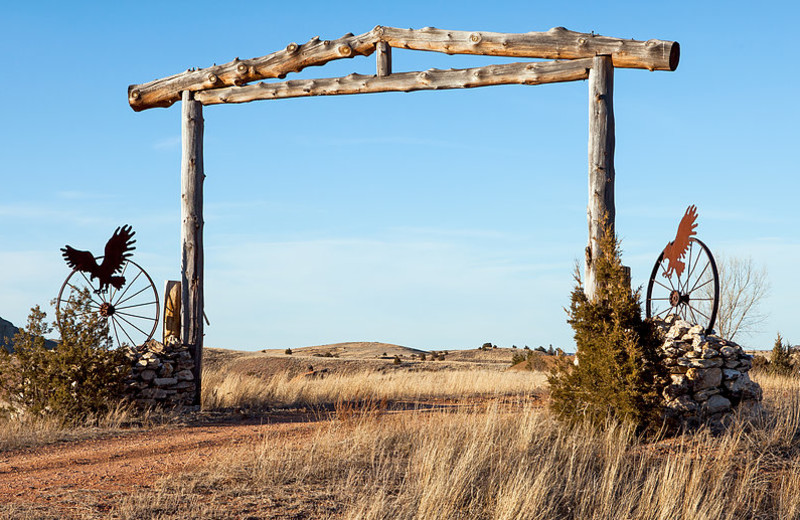 Entrance at Eagle Ridge Lodge.