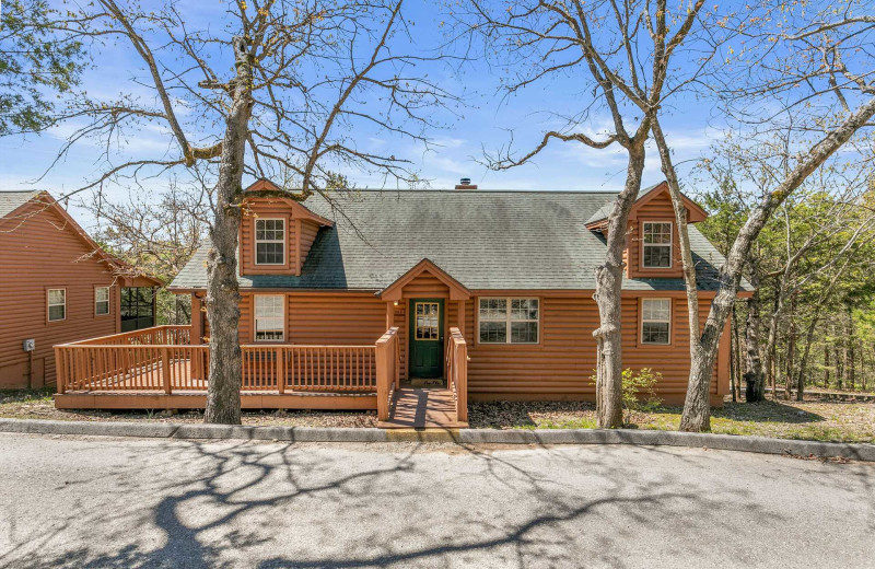 Rental exterior at Branson Vacation Rentals.