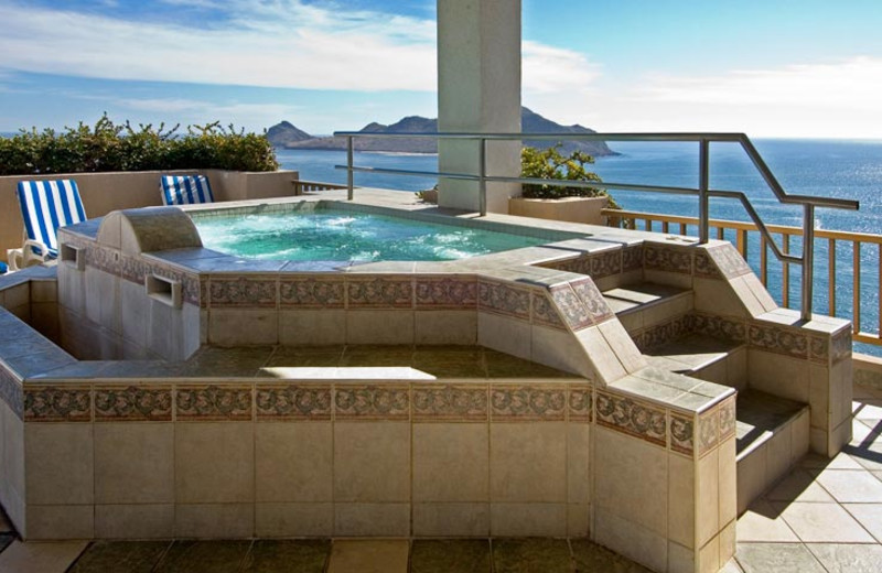 Jacuzzi at The Inn at Mazatlan.