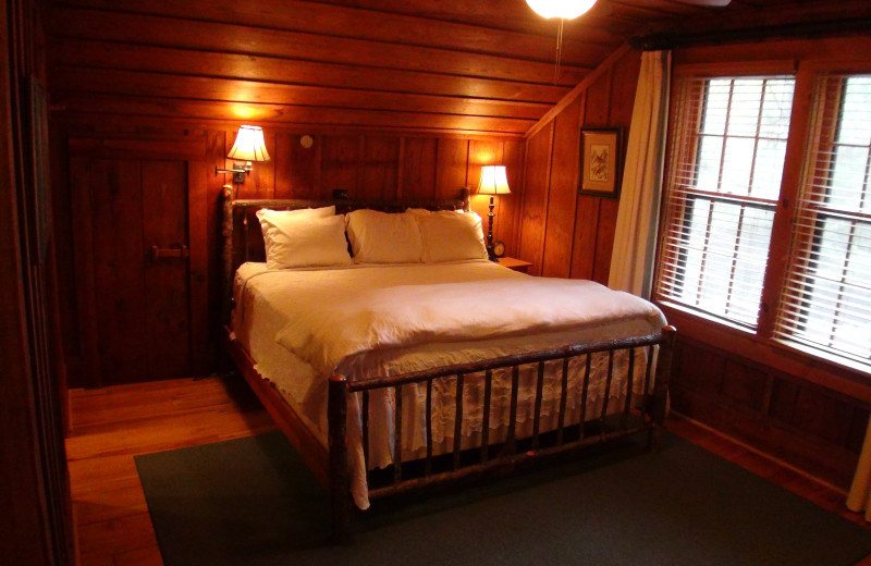Guest room at High Hampton Inn.