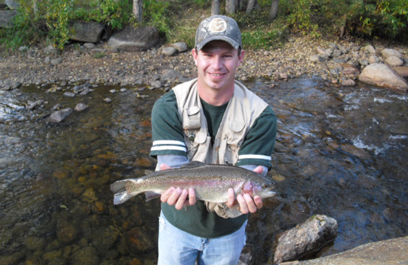 Fishing at Riverview Pines.